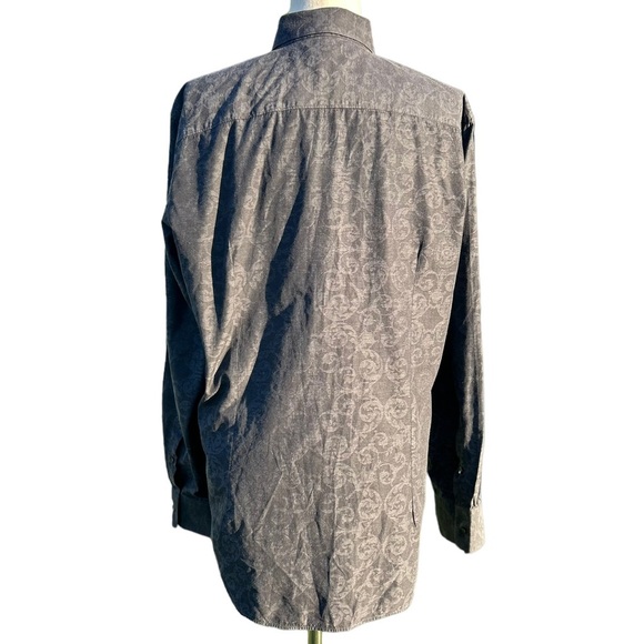 Versace Collection Trend Button Up Long Sleeve Shirt - Picture 4 of 11